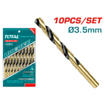 TOTAL HSS DRILL BIT DIN 338 3.5MM (TAC100353)