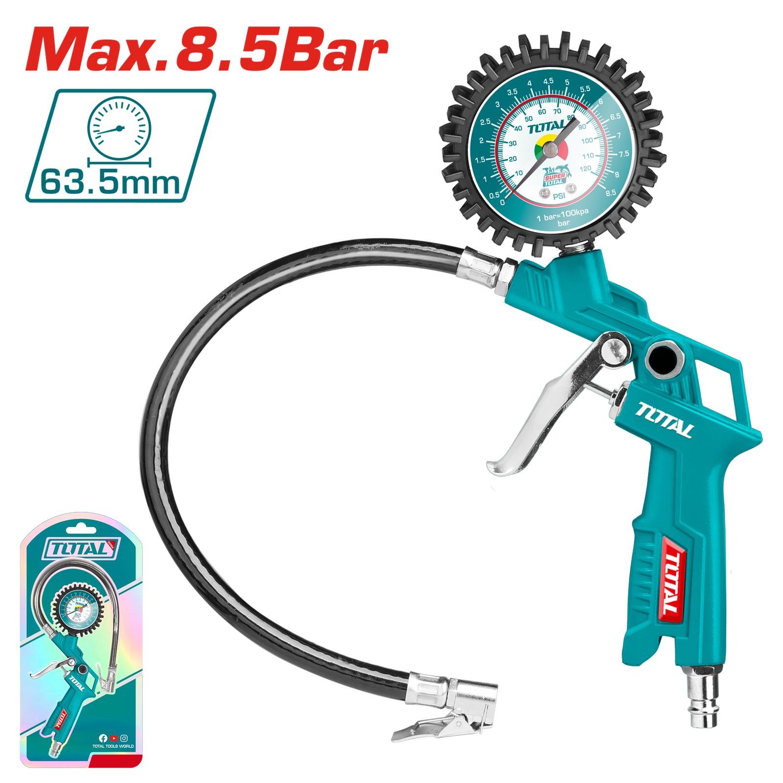 TOTAL TIRE INFLATING GUN