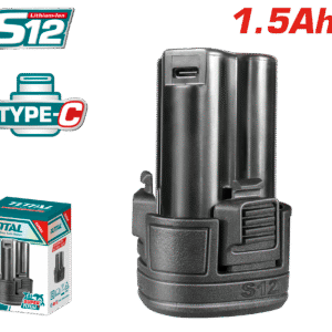 TOTAL LITHIUM -ION BATTERY PACK 12V/1.5AH TYPE C (TBLI12153)