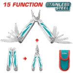 TOTAL FOLDABLE MULTI - FUCTION TOOL (TFMFT01151)