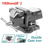 TOTAL BENCH VICE 6" - 150MM (THT6166)