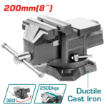 TOTAL BENCH VICE 8'' - 200MM (THT6186)