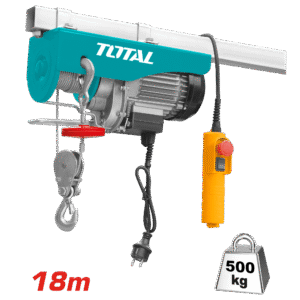 TOTAL ELECTRIC HOIST 250/500KGS -18M