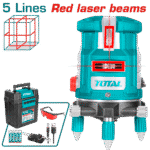 TOTAL SELF-LEVELING LINE LASER 0-30M RED LASER BEAMS (TLL306505)