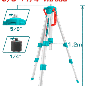 TOTAL TRIPODS FOR LASER LEVELS 1.20M (TLLT01152)