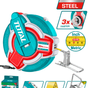 TOTAL STEEL MEASURING TAPE 30M (TMT08306)