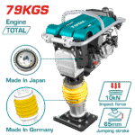 TOTAL GASOLINE TAMPING RAMMER 196CC/6.5HP(TP880-2)