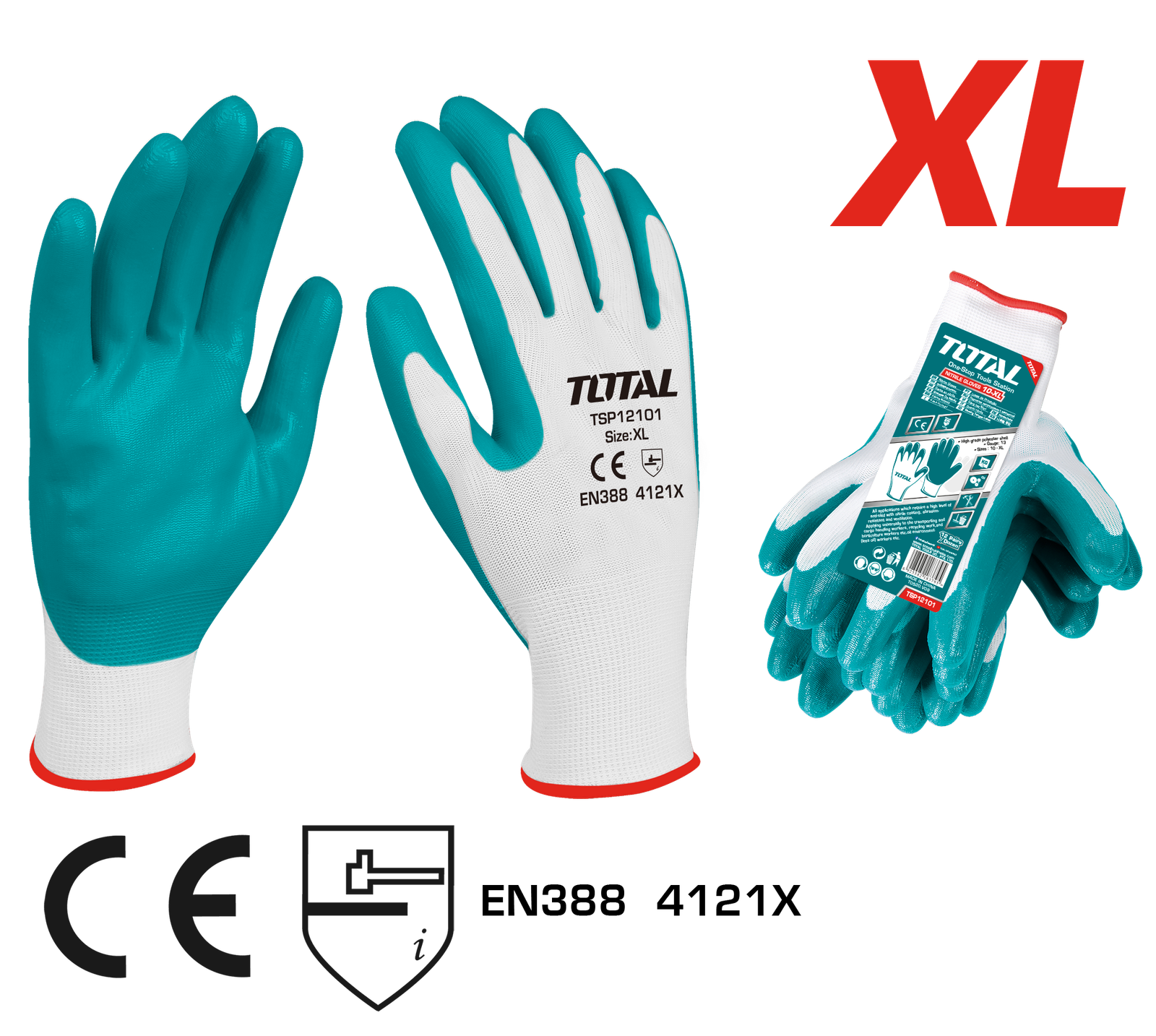TOTAL NITRILE GLOVES (TSP12101)