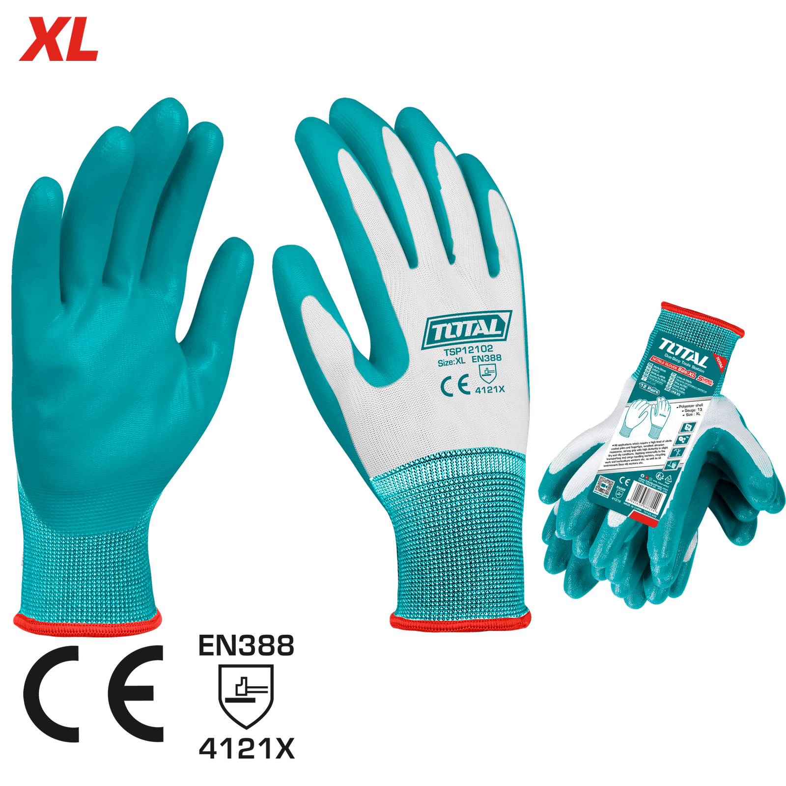 TOTAL NITRILE GLOVES (TSP12102)