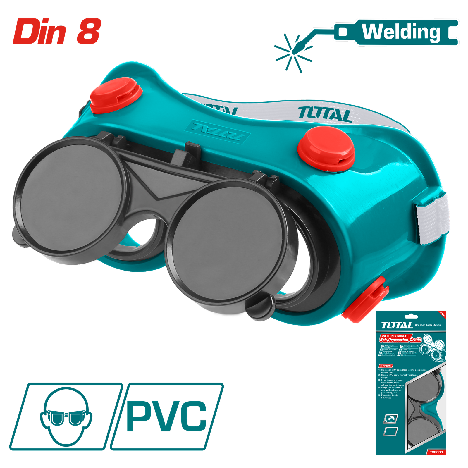 TOTAL WELDING GOOGLES (TSP303)