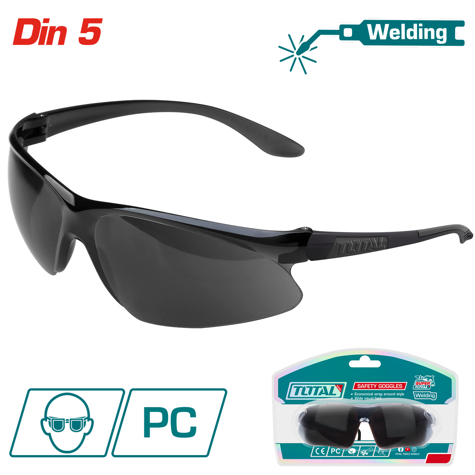 TOTAL WELDING GOGGLE (TSP307)