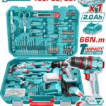 TOTAL CORDLESS 165PCS TOOLS SET (THKTHP11652)
