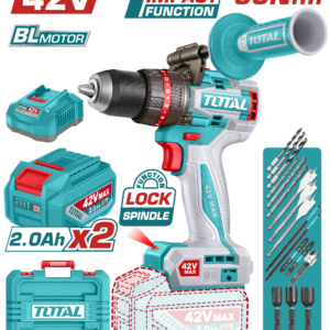 TOTAL 42V BRUSHLESS CORDLESS IMPACT DRILL (TIDLI429982)