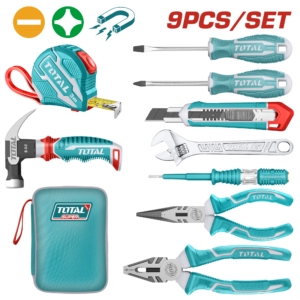 TOTAL 9PCS HANDTOOLS SET (THKTHP90097)