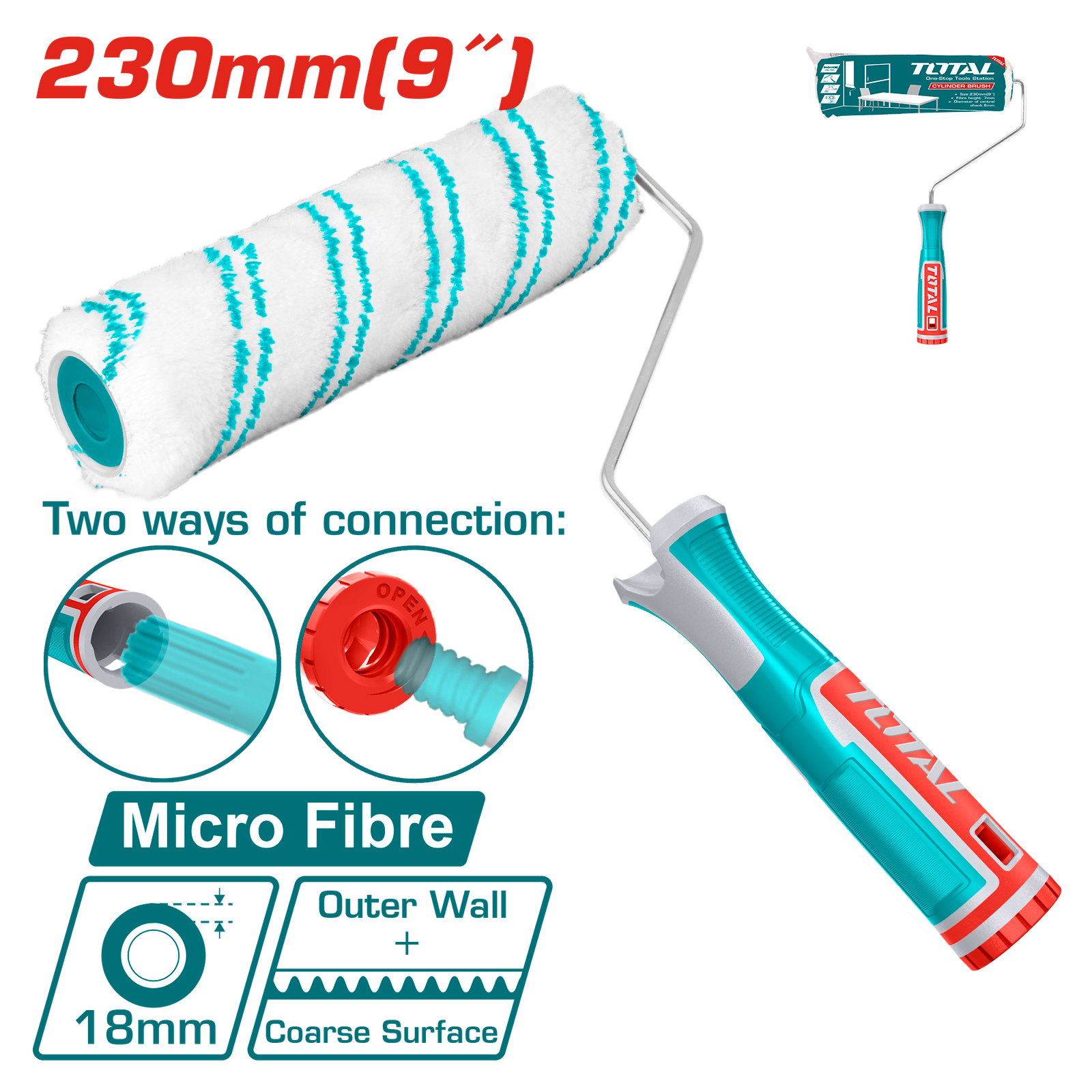 TOTAL CYLINDER BRUSH OUTTER WALLS (THT8593D)