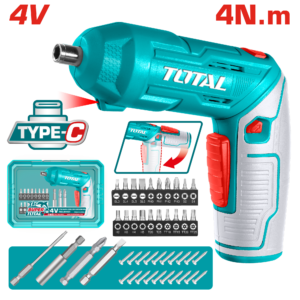 TOTAL LITHIUM-ION CORDLESS SCREWDRIVER (TSDLI04425)