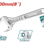 TOTAL ADJUSTABLE WRENCH 200mm 8"(THT101083)