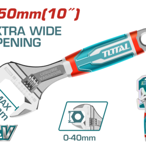 TOTAL ADJUSTABLE WRENCH 10" (THT101106)