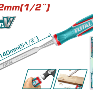 TOTAL WOOD CHISEL 12mm (THT41126)