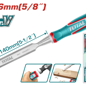 TOTAL WOOD CHISEL 16mm (THT41166)