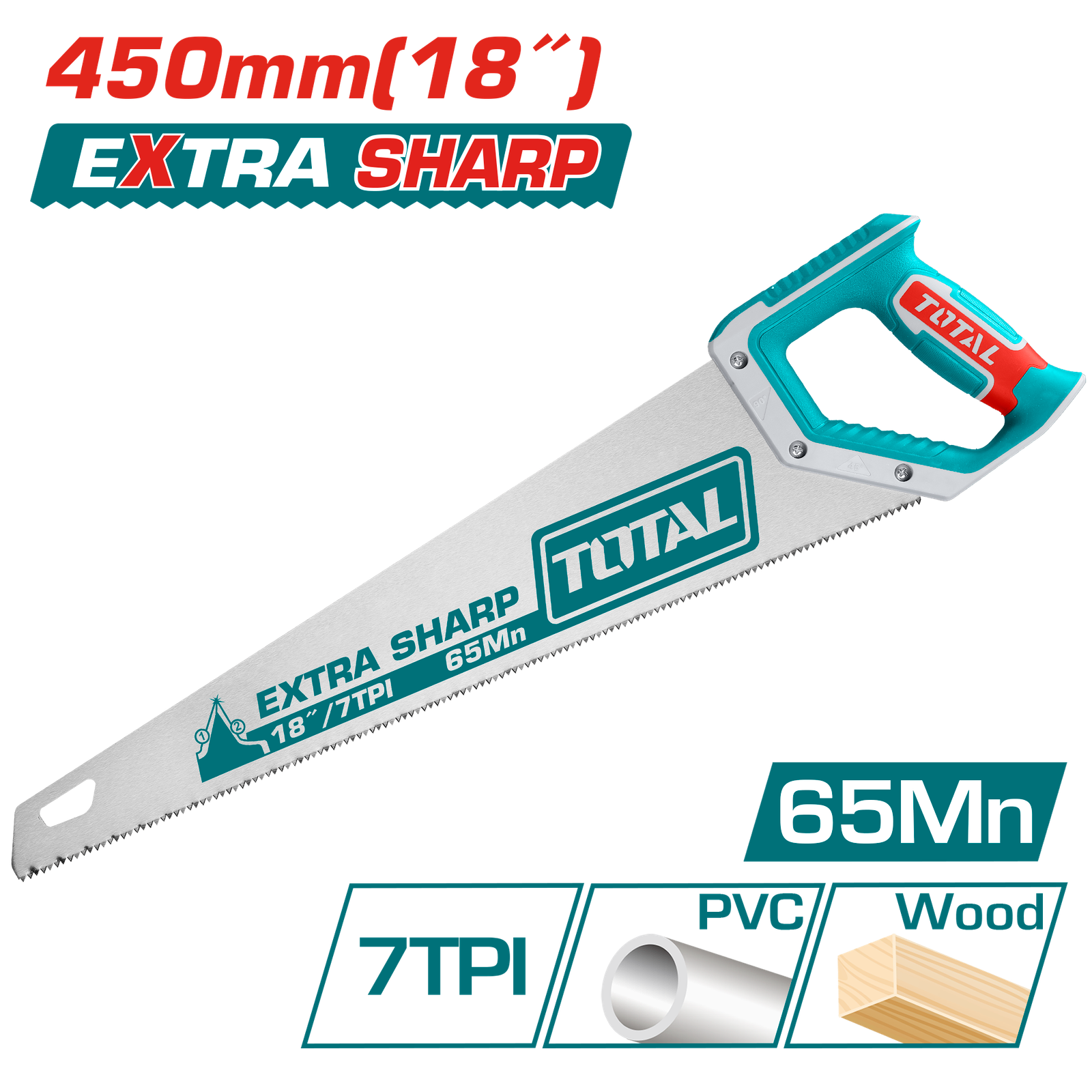 TOTAL HANDSAW 18" / 450mm (THT55450)