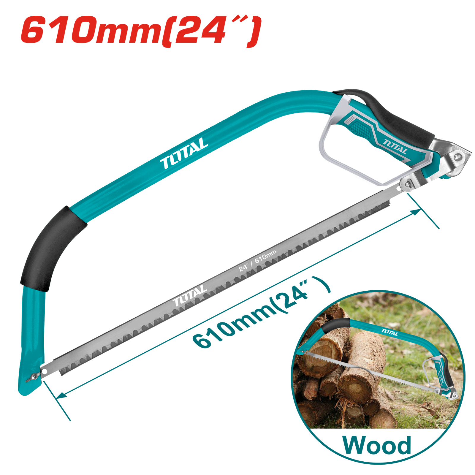TOTAL BOW SAW 61cm (THT59241)